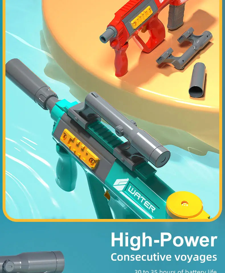 Pistola de Juguete Eléctrica de Agua AUG