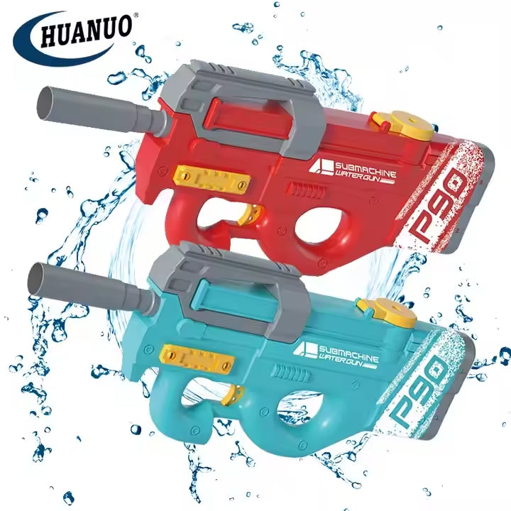 Pistola de Agua P90 Eléctrica Con Disparo Automático