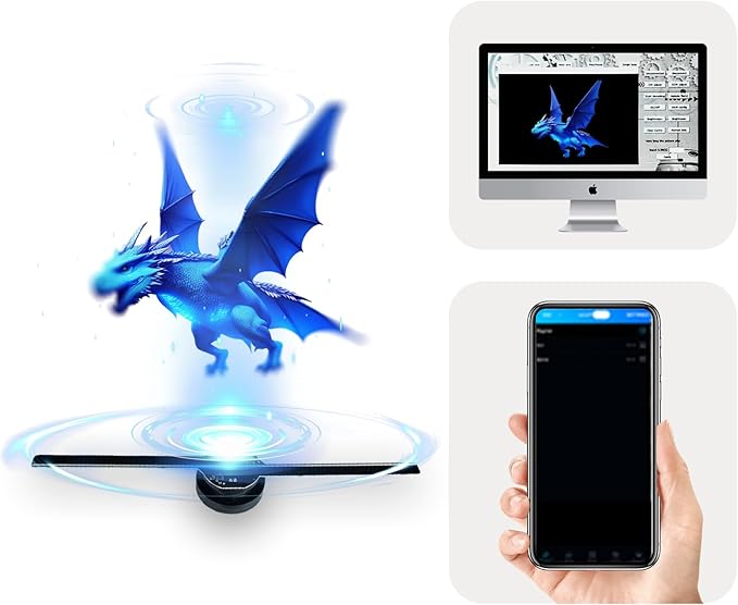 Incredible LED Holographic Projector 