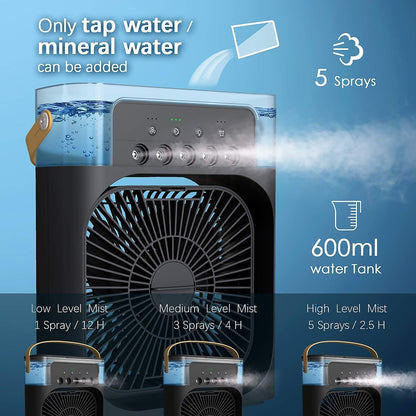 Mini Ventilador Humificador De Aire Frio